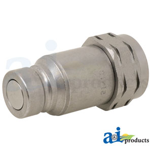 A-FEM-372-6FP Coupler, Male Flat Face; FEM Series, ISO 16028