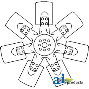 A-1998741C2 Fan, 7 Blade