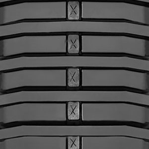 A-60010082Y Rubber Track, Y Tread Pattern, 600x100x82Y RTS TRACK