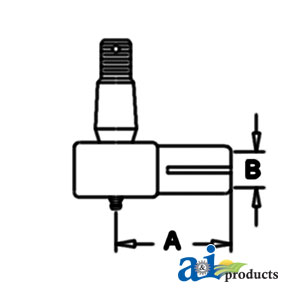A-A40963 Cylinder End, Female Thread