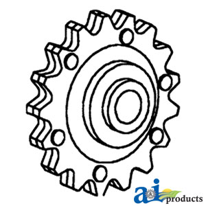 A-AH21440 Sprocket, Idler