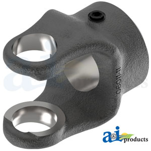 A-800-0619 Round Bore Implement Yoke (w/ Keyway & Set Screw)