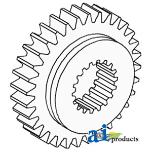 A-1868010M1 Pinion Gear, Transmission, 4th