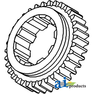 A-70232532 Gear, 1st & 2nd Mainshaft