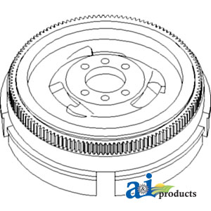 A-AR56075 Flywheel w/ Ring Gear
