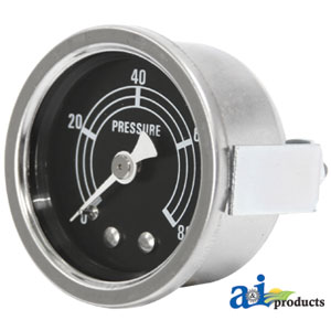 A-9A580 Gauge, Oil Pressure (80 lb)