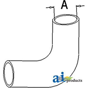 A-E518 Radiator Hose, Upper