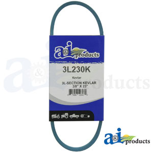 A-3L230K Aramid Blue V-Belt (3/8" X 23" )