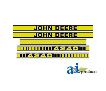 A-JD4240 Hood Decal