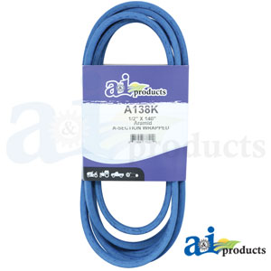 A-A138K Aramid Blue V-Belt (1/2" X 140")