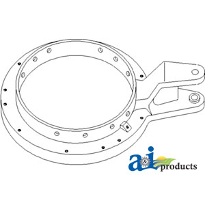 A-H137227 Ring, Elbow, Unloading Auger