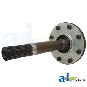 A-338550A4 Axle Shaft; W/ Studs