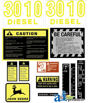 A-JD411S Hood Decal