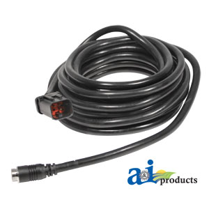 A-GS3C CabCAM Cable, 20', Command Center, 4600 & G5+ Display, Machine Video Connection Plug to Camera