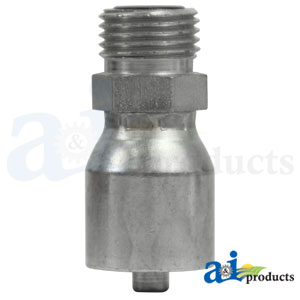 A-MF-04-06-W (HW-MF) Male Seal Lok - Rigid - Straight (w/ O-Ring)