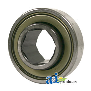 A-205KRR2-I Bearing, Ball; Cylindrical, Hex Bore, Pre-Lube