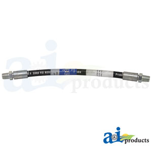 A-PHA2W1412 1/4" Hydraulic Hose Assembly, Rigid x Rigid Male NPT, 12