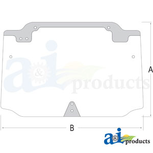 A-44911502 Glass; Rear Window