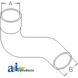 A-L29373 Hose, Air Cleaner (Suction)