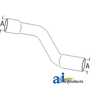 A-362833R1 Radiator Hose, Lower