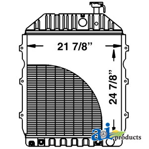 A-D5NN8005P Radiator w/ Oil Cooler