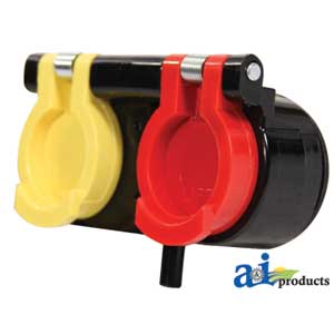 A-9507-4-1H Female Automatic Dust Cap