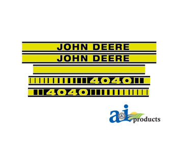 A-JD4040TP Hood Decal