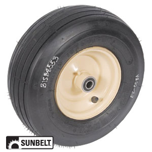 A-B1SB8553 CASTER-RIBBED, 13X5X6, TUBELESS-TAN