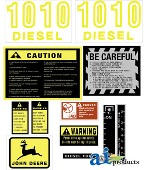 A-JD1010 Hood Decal