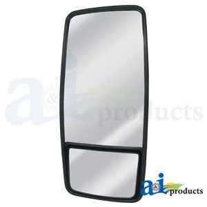 A-RMV120LH Mirror Head; LH Outer Rear View W/ Lower Wide Angle Mirror
