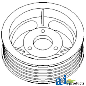 A-364320A2 Pulley, Separator Driven