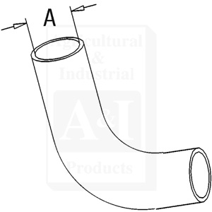 A-194738M1 Radiator Hose, Top
