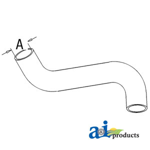 A-396355R1 Radiator Hose, Lower