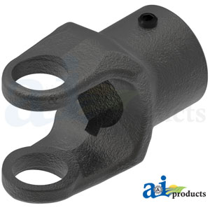 A-806-1218 Round Bore Implement Yoke (w/ Double Keyway & Set Screw)