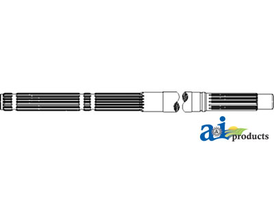 A-H224011 Shaft, Feeder House; Lower