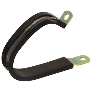 A-110-539 Rubber Covered Double Hose Clamp