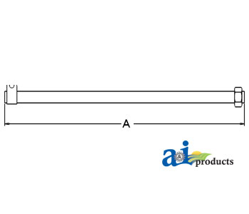 A-894124M91 Center Tube (RH)