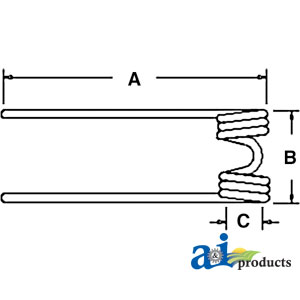 A-1437434 M&W Baler Tooth