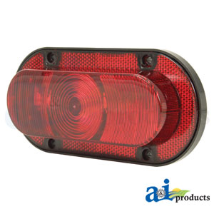 A-AR78825LED Tail / Warning Light, LED, Red