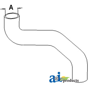 A-330033901 Radiator Hose, Upper