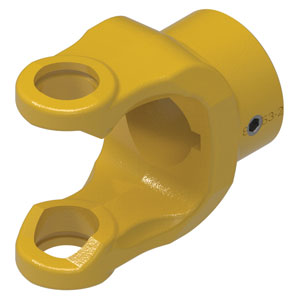 A-800-8610 Implement Yoke, Round Bore (With Keyway & Set Screw)
