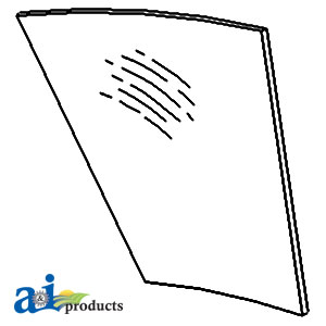 A-R50756 Glass, Door, Lower (LH)