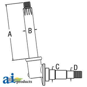 A-107282A Spindle (RH/LH)