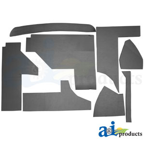 A-CKT315L Cab Upholstery Kit, Black