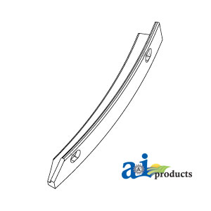 A-347913A1 Stiffener Vane, Cone Extension; Stainless Steel