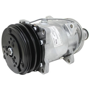 A-1688310M2 Compressor, New, Sanden Style w/ Clutch (9689)