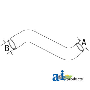 A-380448R2 Radiator Hose, Lower