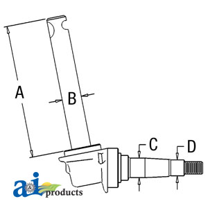 A-3043864R1 Spindle (LH)
